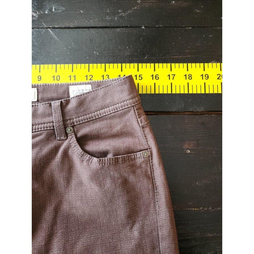 MEN'S SZ 30X32 BRAX COOPER FANCY REGULAR FIT UNIQUE LOOK BUSINESS PREPPY PANTS - Picture 7 of 9